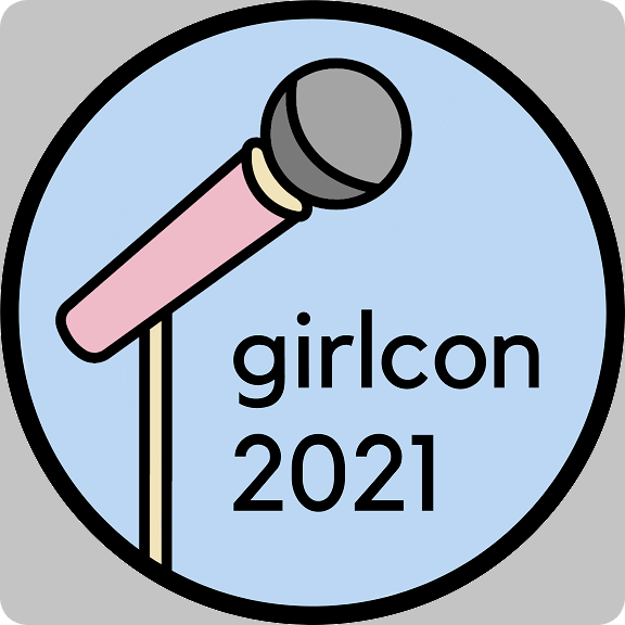 Picture of logo of Girl Con - an international tech conference for students, by students aiming to empower the next generation of female leaders